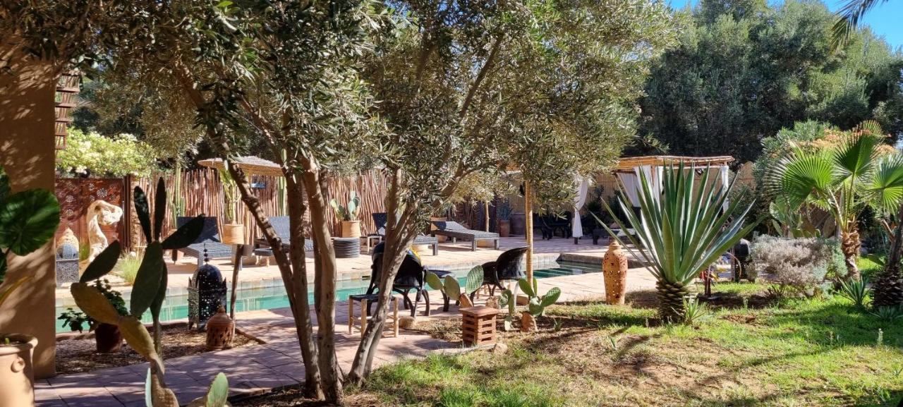 Les Trois Paons Acomodação com café da manhã Tarudante Exterior foto
