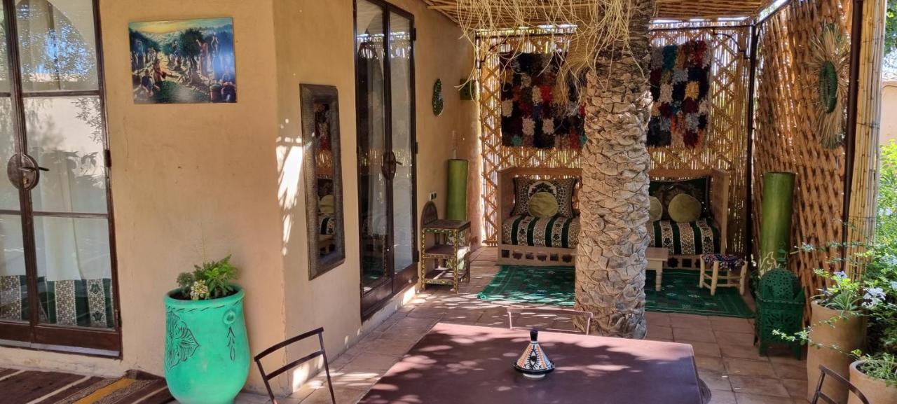 Les Trois Paons Acomodação com café da manhã Tarudante Quarto foto